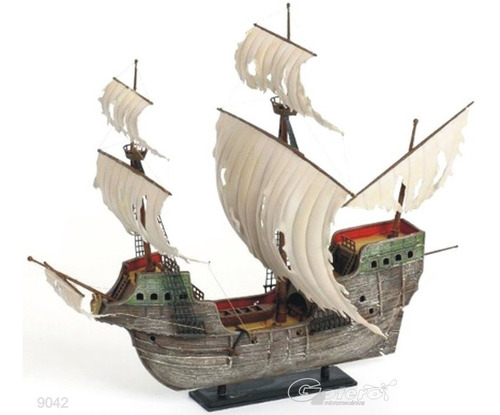 Zvezda Barco Pirata Fantasma Flying Dutchman 1/100 Armar