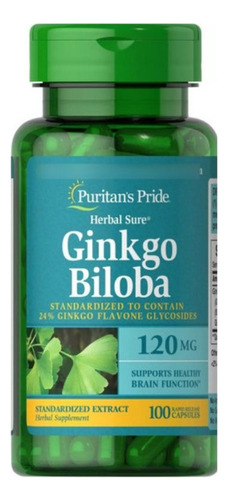 Ginkgo Biloba Americano 120 Mg - Unidad a $49900
