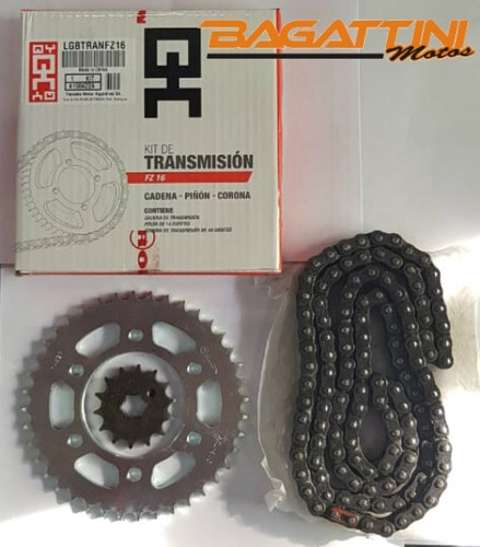 Kit De Transmision Fz 16 Fz Fi 40 14 Original Bagattini 