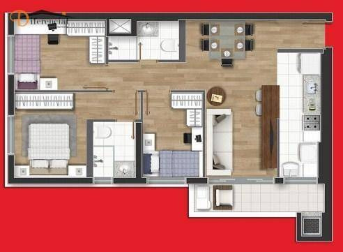 Imagem 26 de 26 de Apartamento À Venda, 77 M² Por R$ 580.000,00 - Cristo Rei - Curitiba/pr - Ap1600