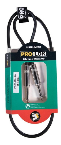 Cable Para Instrumento 91 Cm Pro Lok Tropical Pcg3qnk