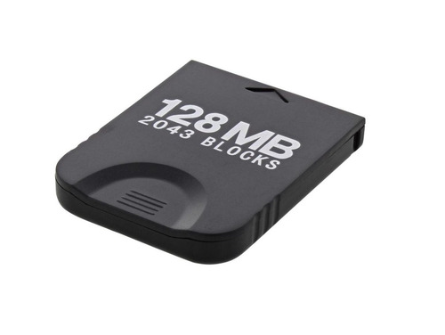 Memoria Genérica 128 Mb Compatible Gamecube Wii Negra