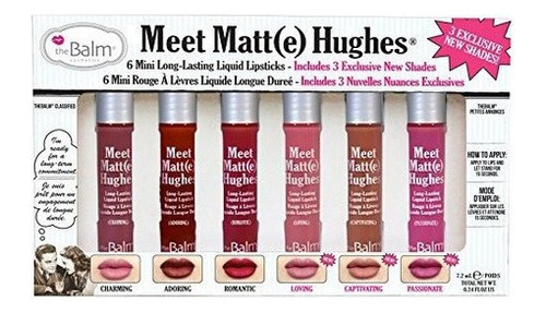 Thebalm Meet Matte Hughes Kit De Labiales