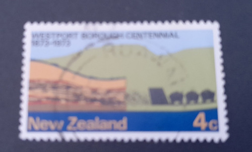 Sello Postal - Nueva Zelanda -  Conmemorativa - 1973