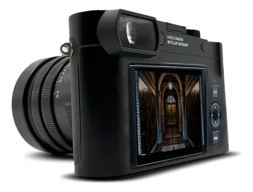 Leica Cámara Digital Compacta Q3 () Sensor Cmos Bsi De Fot. Color Negro