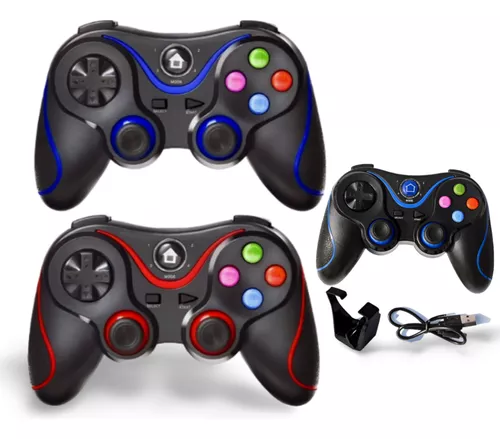 Controle Gamepad Bluethoot Celular Android PC - Todos Os Jogos