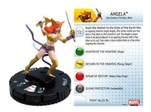 Angela #033 Guardians Of The Galaxy Heroclix