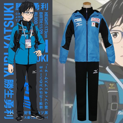 Chamarra Yuri Katsuki Yuri On Ice, Unitalla M-g + Regalo