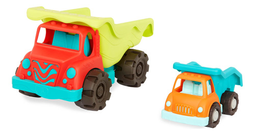 B. Toys - B. Play- Dúo De Camiones Volquete - Vehículos -.
