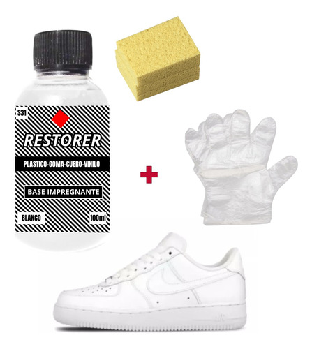 Renovador Para Zapatillas Zapatos 100 Ml + Aplicador