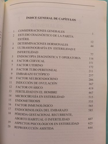 Infertilidad Esterilidad Y Endocrinología De La Reproducción (Usado)