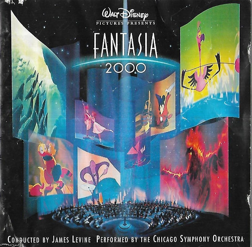 Fantasia 2000 Walt Disney Record Cd Importado Holanda 