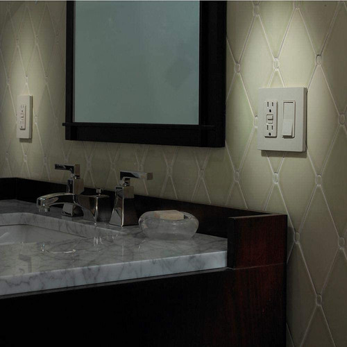 Interruptor Lutron Diva 15 A 3 Vías Blanco 1 Paquete