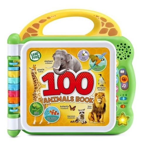 Leapfrog Libro 100 Animales Aprende Palabras Ingles Español