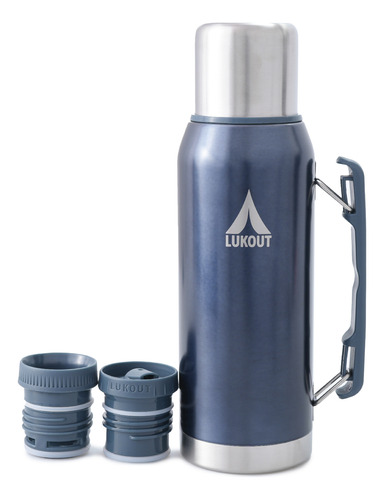 Termo Agua Caliente Lukout Acero Inox 1000 Ml