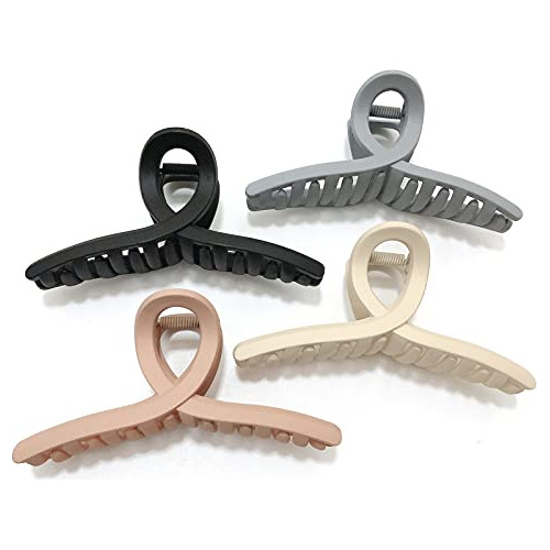 Nalodu 4.3 Inch Hair Clips Grande No Resbalar Big Rcmwi