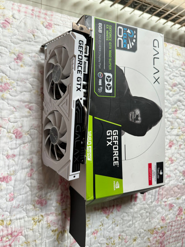 Gtx 1660 Super White(branca) Oc 6gb Gddr6 192 Bits