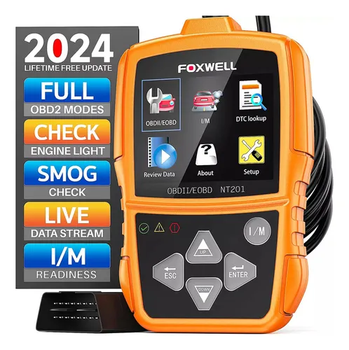 Escaner Automotriz Foxwell Nt 201 Multimarca