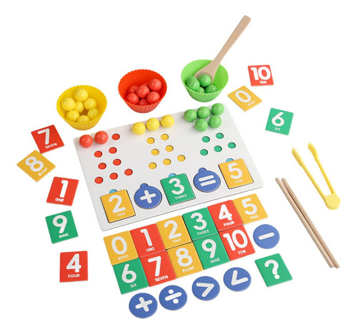 Juguete De Clasificación De Colores Del Arcoíris, Juego De