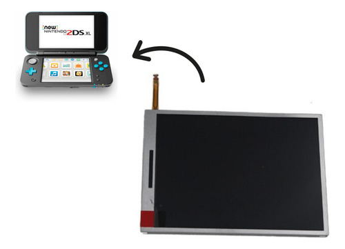 Pantalla Display Inferior Lcd Para Nintendo New 2ds Xl