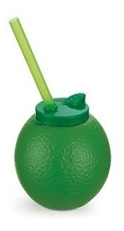 Imagem 1 de 10 de 10 Copos Decorativo Canudo Lembrancinha Moana Tropical 300ml