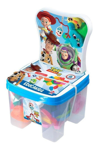Brinquedo Cadeirinha Educadeira Blocos Toy Story Lider 2898
