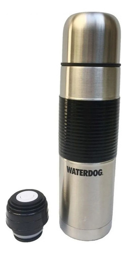 Termo Waterdog 1 Lt Acero Inoxidable Con Goma Camping Mate