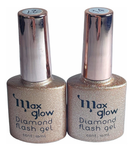 Esmaltes Semipermanentes Reflectivos Maxglow