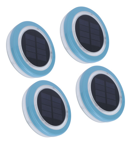 Alberca Led Solar Flotante Con Carga Automática De 4 Colores