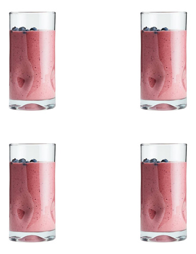 Set X 4 Vasos Impressions Alto Hb 495 Ml