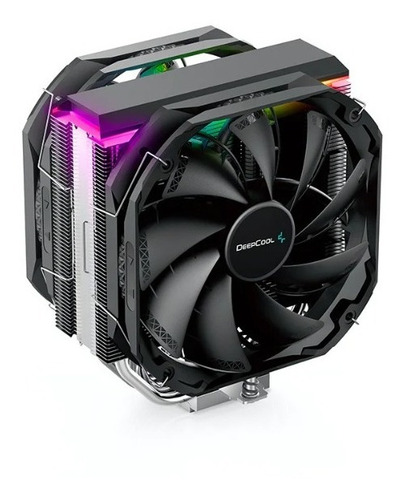Imagen 2 de 10 de Cooler Cpu Deepcool As500 Plus Argb 2 Coolers 140mm !!