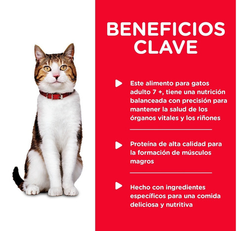 Imagen 4 de 7 de Alimento Húmedo Hill's 0.15 Kg Gatos Adultos Mayores