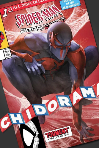 Comic - Spider-man 2099 Exodus #1 Torment Mcfarlane Homage