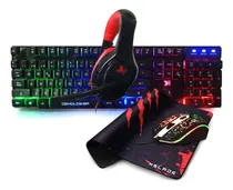 Comprar Kit 4 En 1 Gamer Xblade: Audifono + Mouse + Teclado + Pad