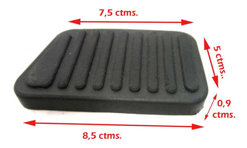 Goma De Pedal De Freno Mustang Num: 0808
