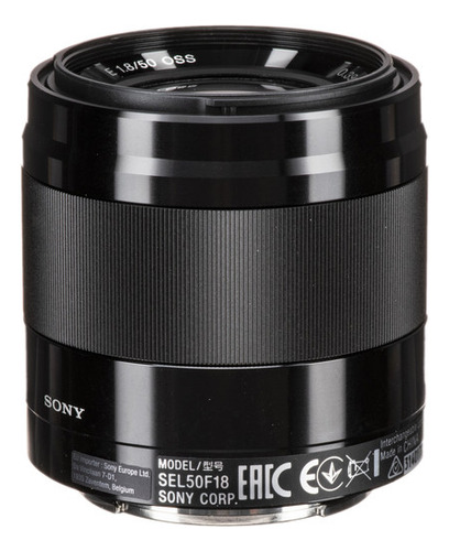 Lente Sony E 50mm F/1.8 Oss - Sel50f18 - C/ Nf-e