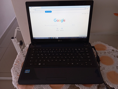 Notebook Lg Core I3-2330m,4gb,hd500gb,hdmi,cons. Cinza-escuro (Usado)