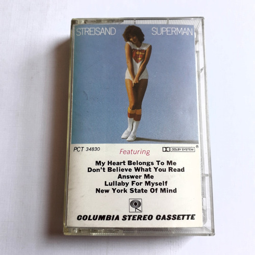 Cassette    Barbra Streisand       Superman    Americano