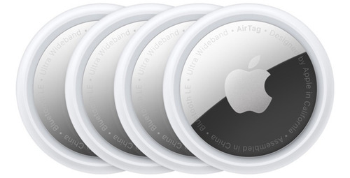 Apple Airtag Color Blanco Pack 4 Unidades Mx542am/a
