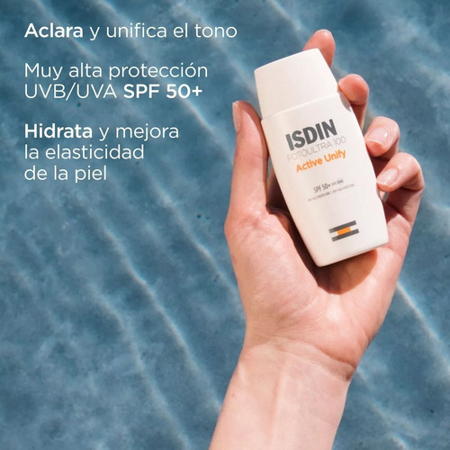Isdin Protector Solar 100 Active Unify Spf 50+ 50 Ml