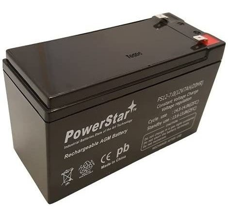 Batería De 12 V 7 Ah F2 Para Cyberpower Oficina De Encendido