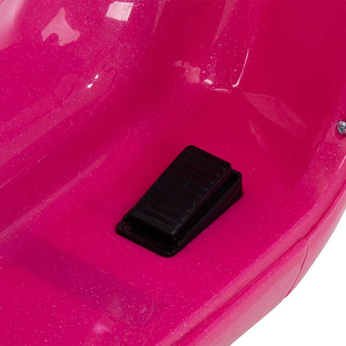 Montable Moto Vespa Minnie Mouse 6v Color Rosa Mate