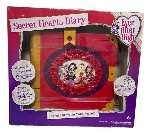 Ever After High Diario Encantado De Corazones Secretos