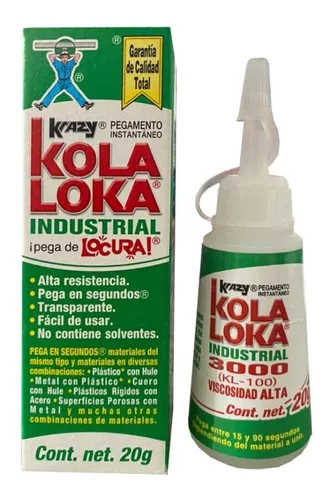 Pegamento Instantáneo Tubo Con 2 G Krazy Kolaloka