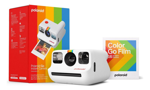Polaroid Go Gen 2 Pack Camara Instantáneas + Film 16 Fotos 