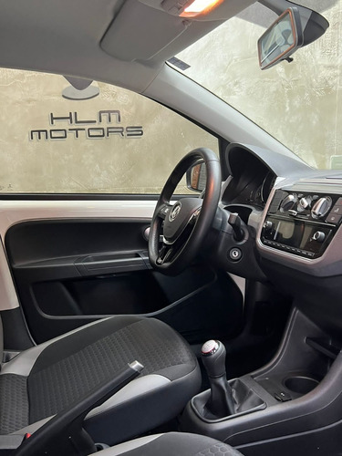 Imagem 9 de 11 de Vw/cross Up Tsi 2019/2019 Bco Manual Flex 48mkms Impecável