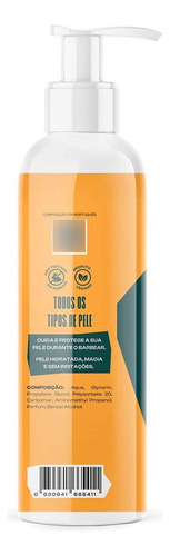Creme Pré Barba Transparente Profissional 500g Vigor Partiu