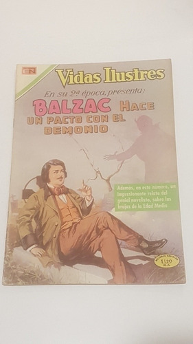 Vidas Ilustres # 223 Balzac  Novaro Año 1969