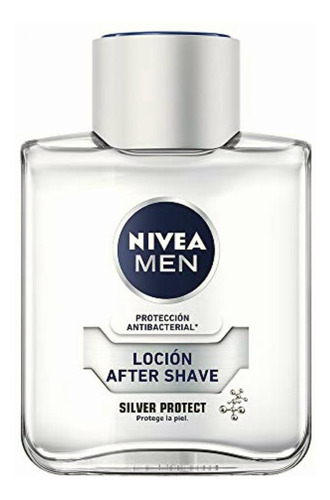 Nivea Men After Shave Loción Silver Protect, 100ml