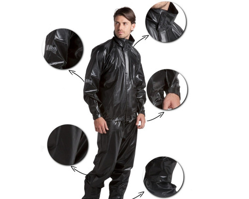 Traje Equipo De Lluvia Moto Alba Daytona Avant 